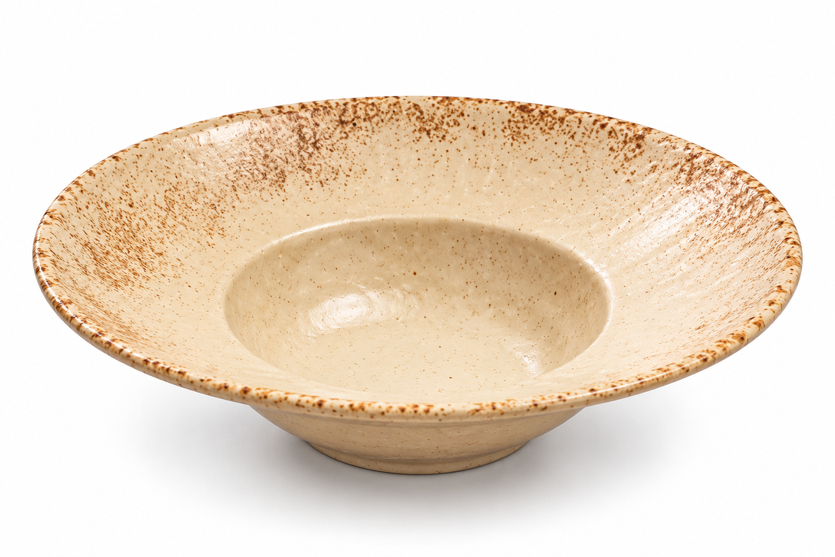 7.5" Embossed Rimmed Bowl
