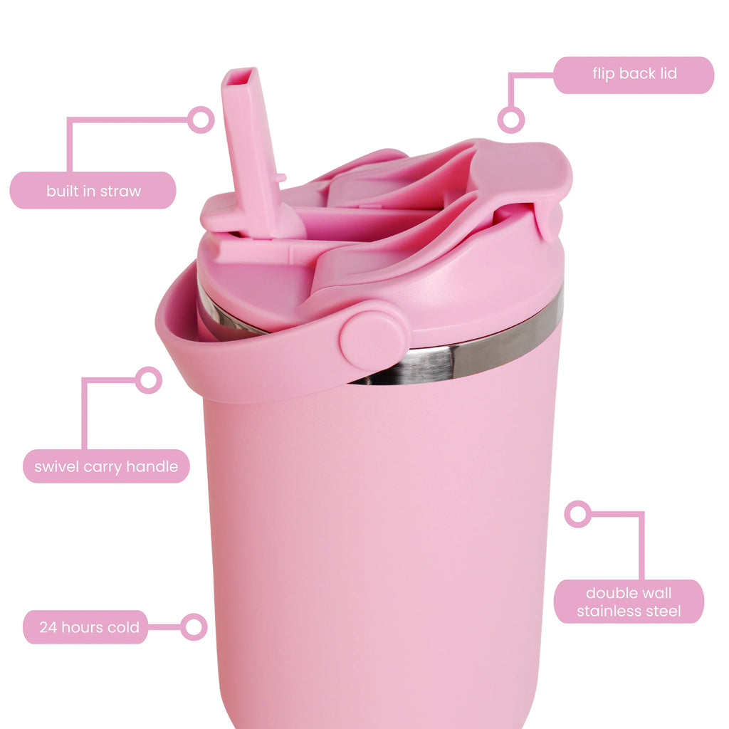Decor®
2-in-1 Travel Tumbler Double Wall Stainless Steel 900ml