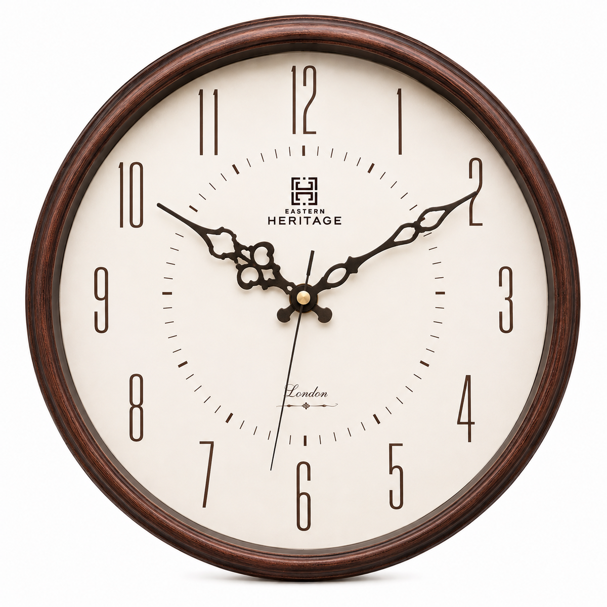 HERITAGE WALL CLOCK SUNSET PLAIN 15"