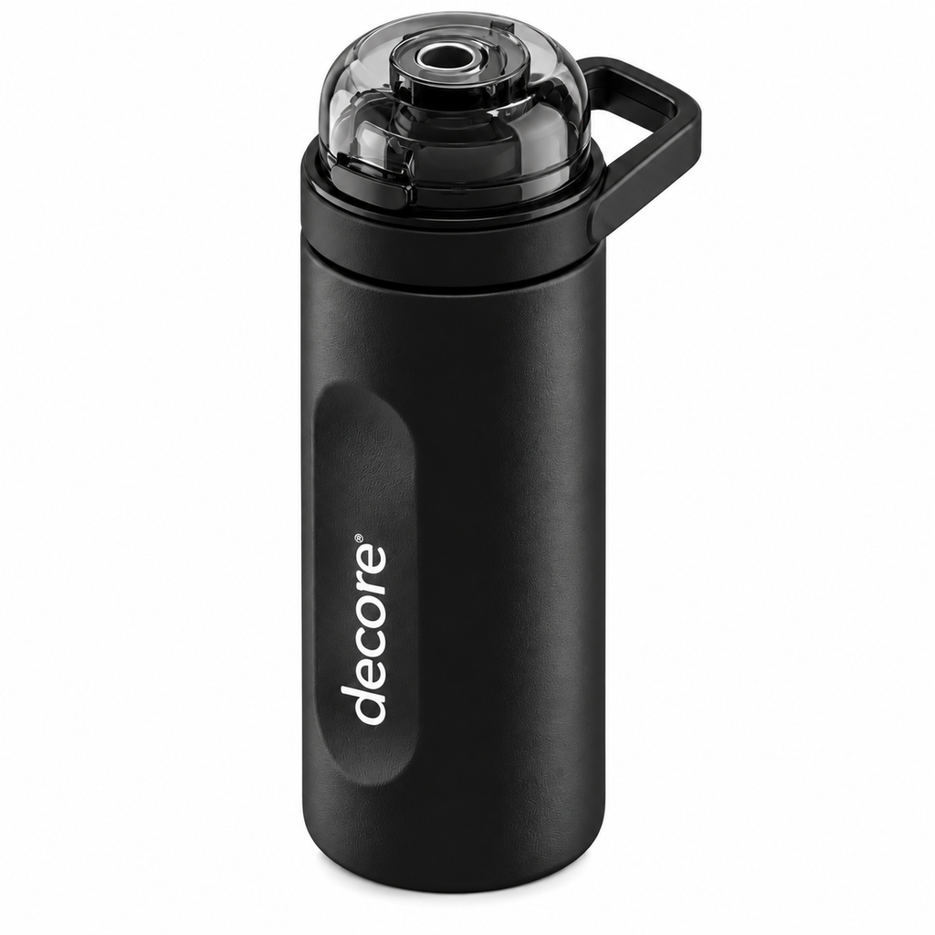 HydroFit™
Insulated Stainless Steel Bottle with Deluxe Straw and Flexi Handle, 750ml