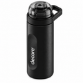 HydroFit™
Insulated Stainless Steel Bottle with Deluxe Straw and Flexi Handle, 750ml