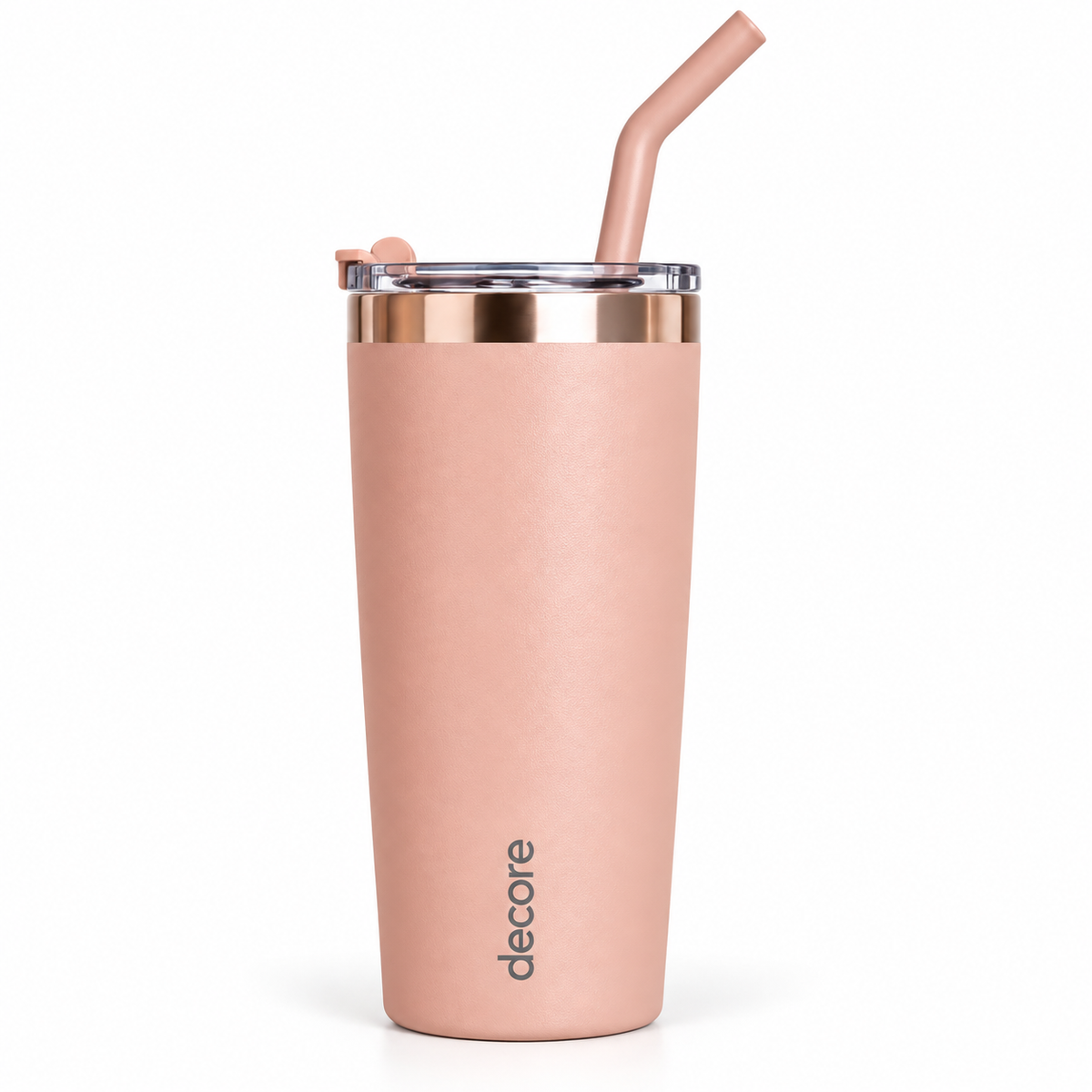 Decor®
Smoothie & Coffee Tumbler, Double Wall Stainless Steel, 650ml
