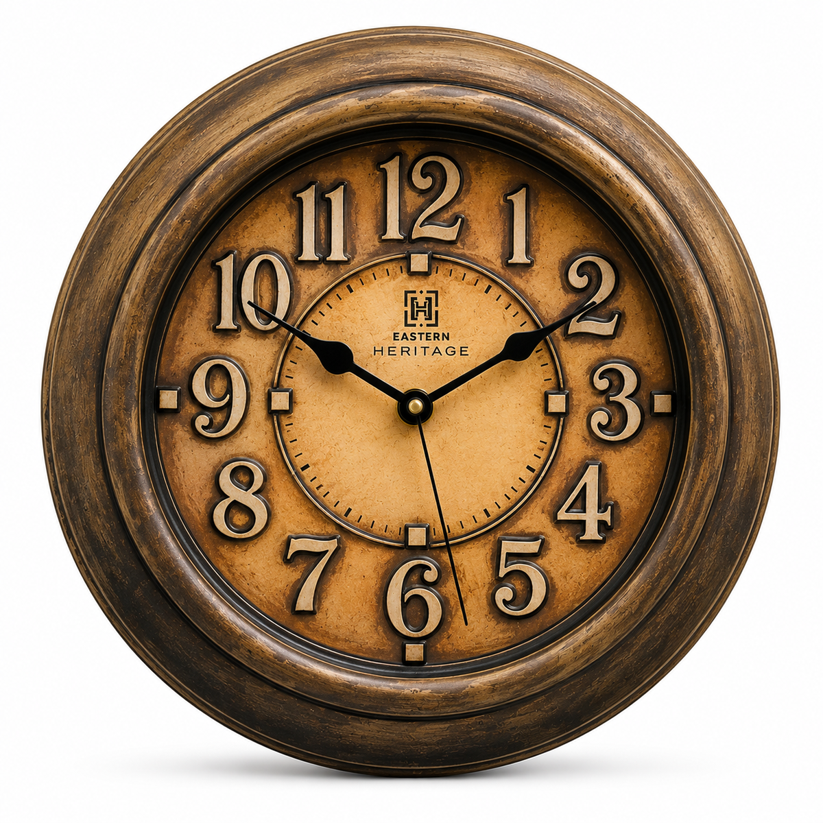 HERITAGE WALL CLOCK OREO 13.75"