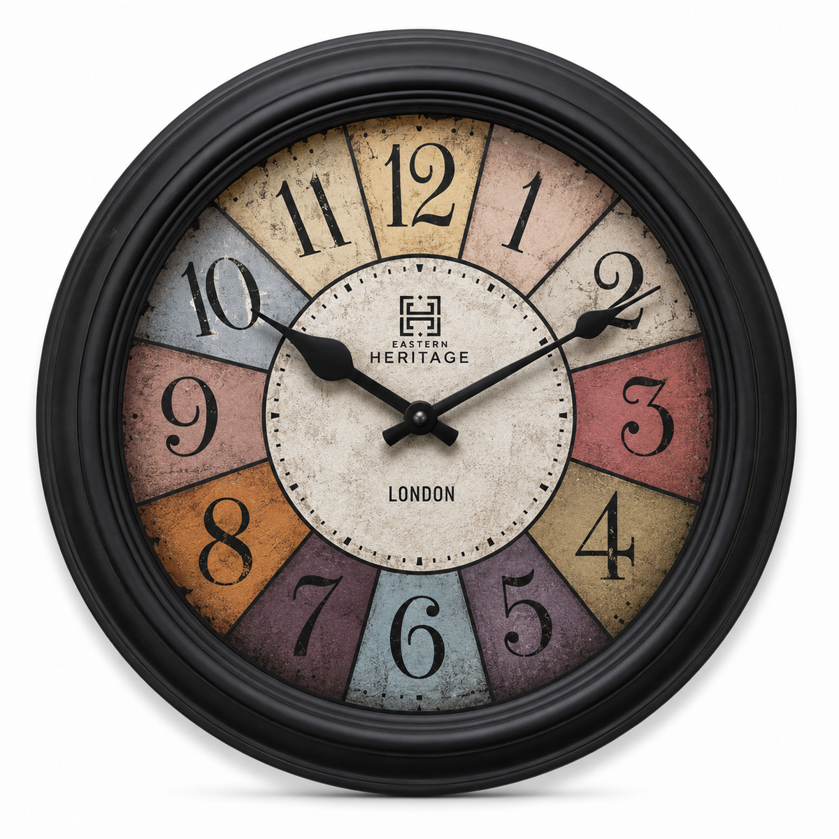 HERITAGE WALL CLOCK SQUAT 10.75"