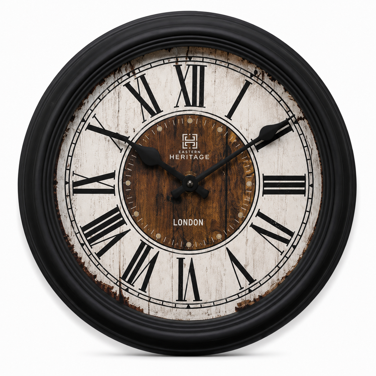 HERITAGE WALL CLOCK SQUAT 10.75"