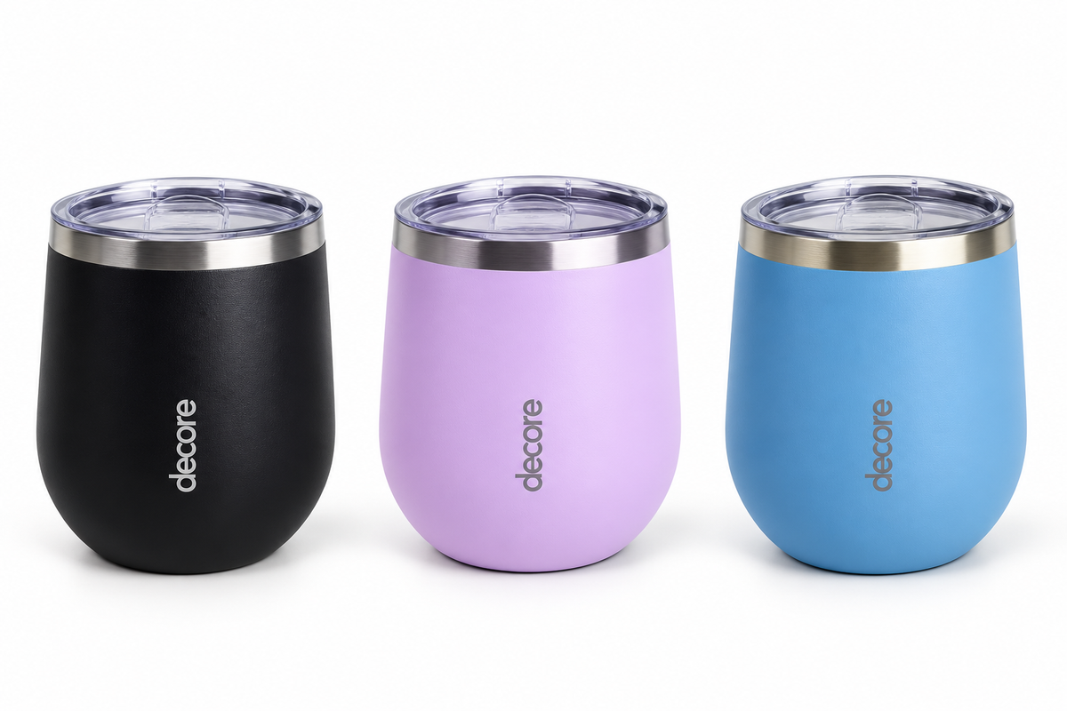 Decor®
Double Wall Reusable Wine & Coffee Cup 350ml