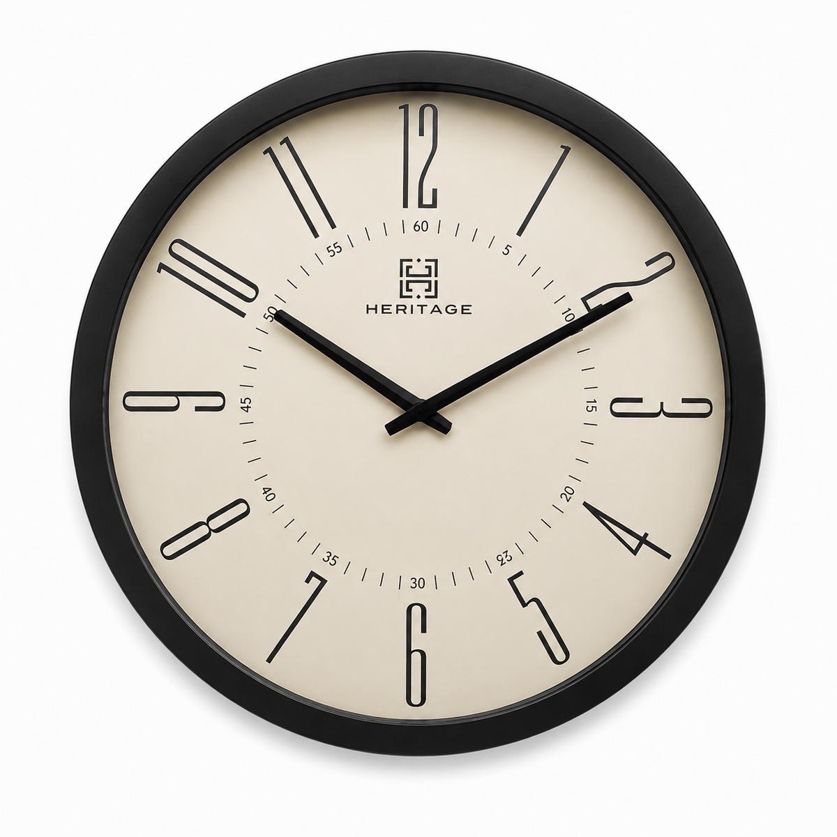 HERITAGE WALL CLOCK MOON TIME 20"