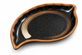Matte Horn-Shaped Plate