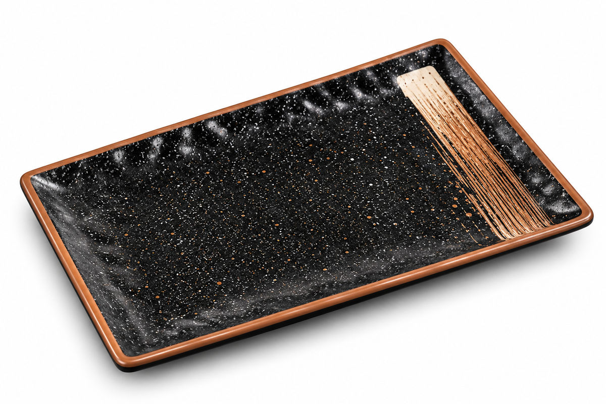 Wide Rectangular Matte Plate/Tray