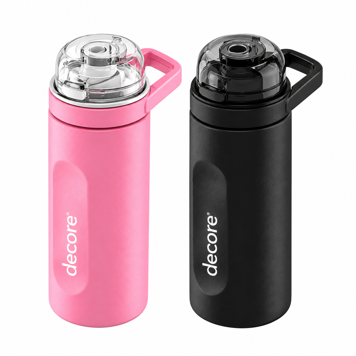 HydroFit™
Insulated Stainless Steel Bottle with Deluxe Straw and Flexi Handle, 750ml