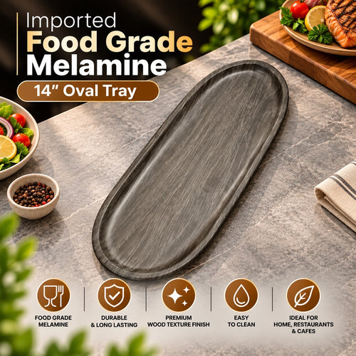 14" Oval Tray