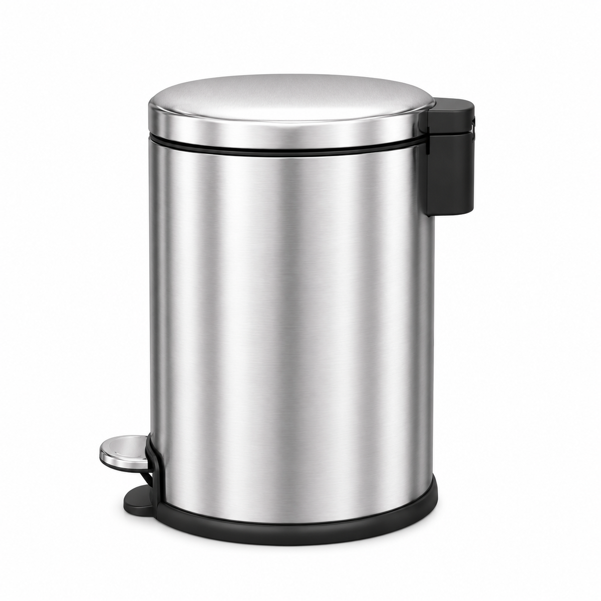 EKO Serene Series EK9215 Stainless Steel Pedal Bin – Soft Close, Fingerprint Resistant