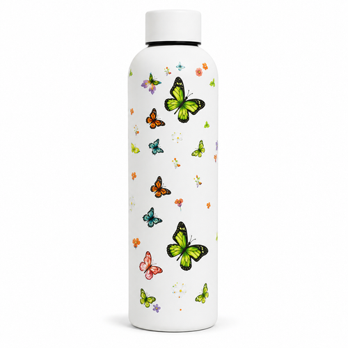 Butterfly Bloom 500ml Water Bottle