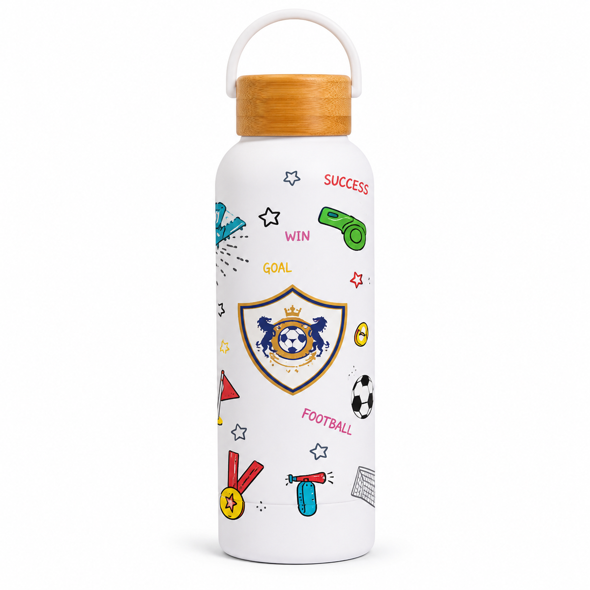 Football Fan 500ml Water Bottle