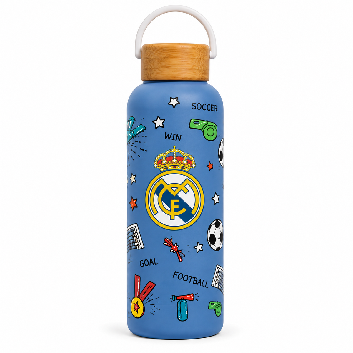Football Fan 500ml Water Bottle