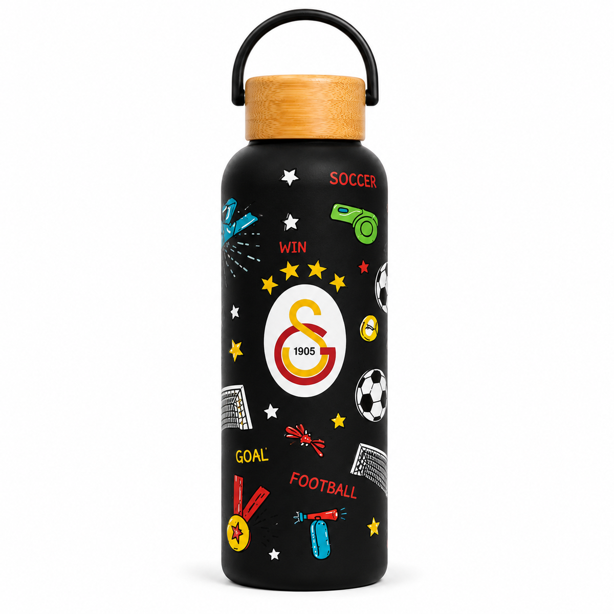 Football Fan 500ml Water Bottle