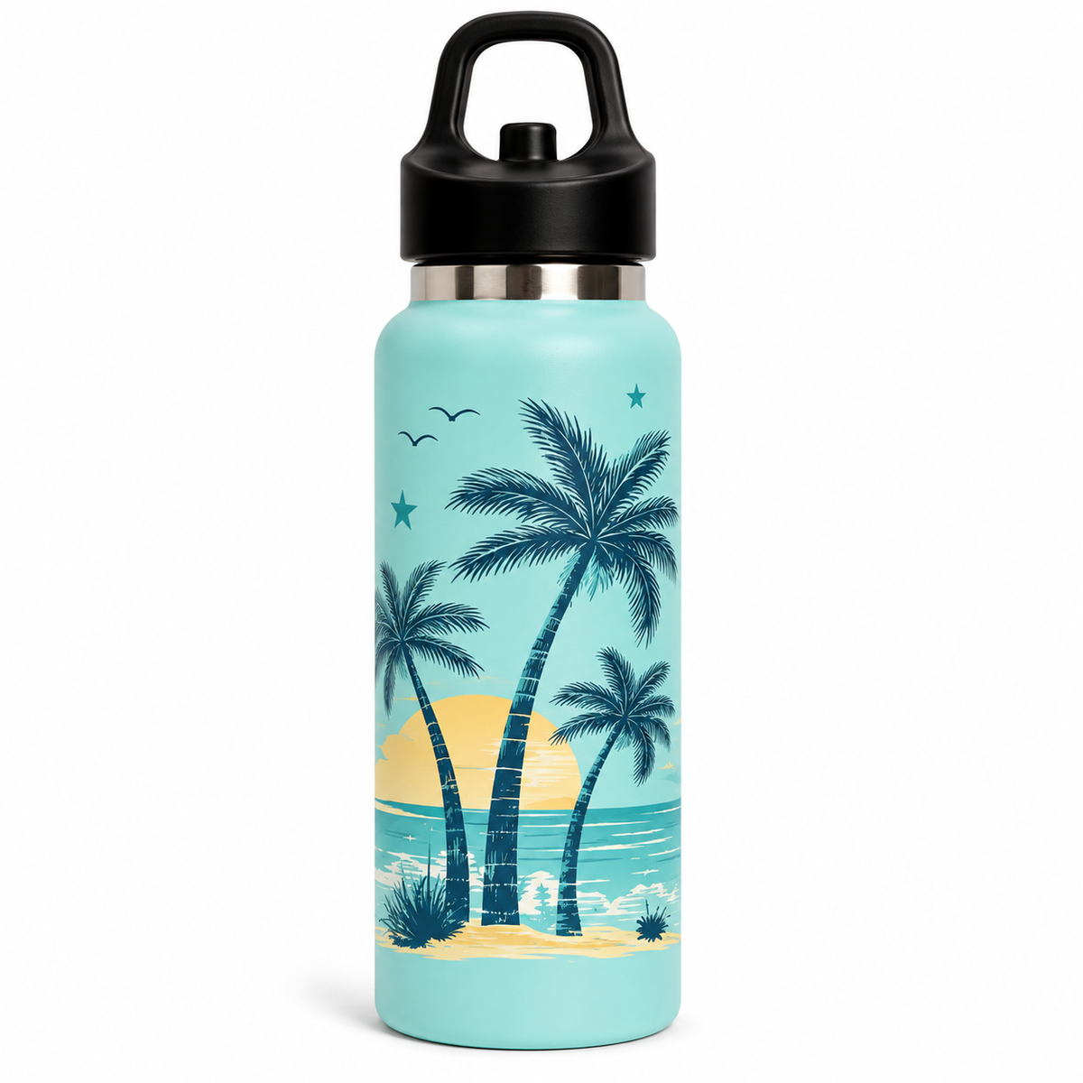 Scenic Print Water Bottle – 680ml