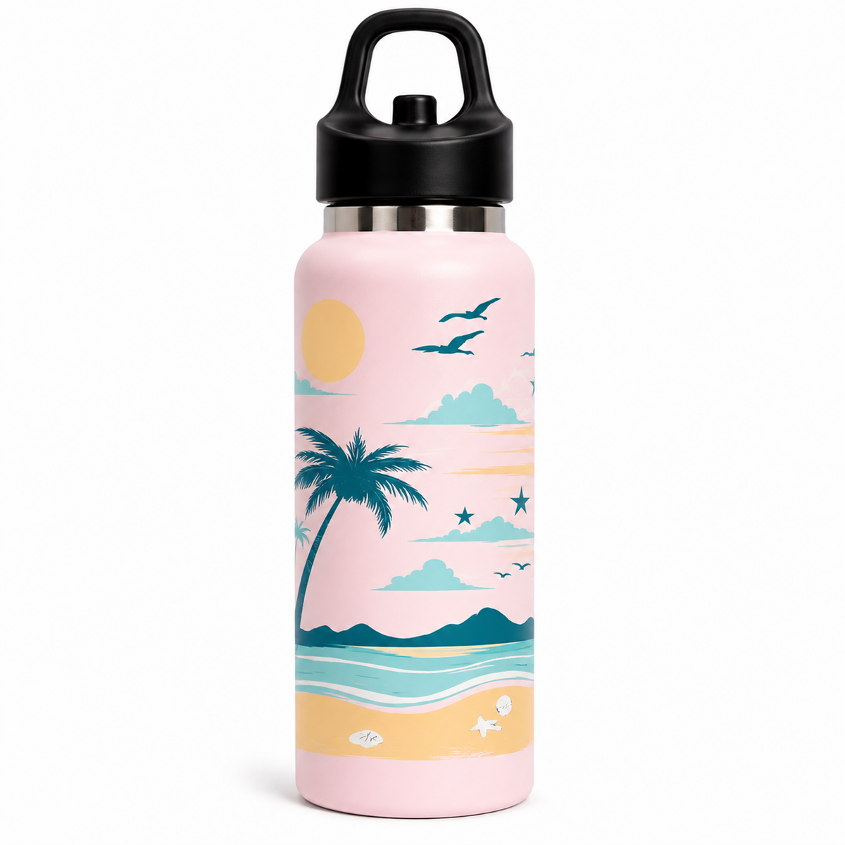 Scenic Print Water Bottle – 680ml