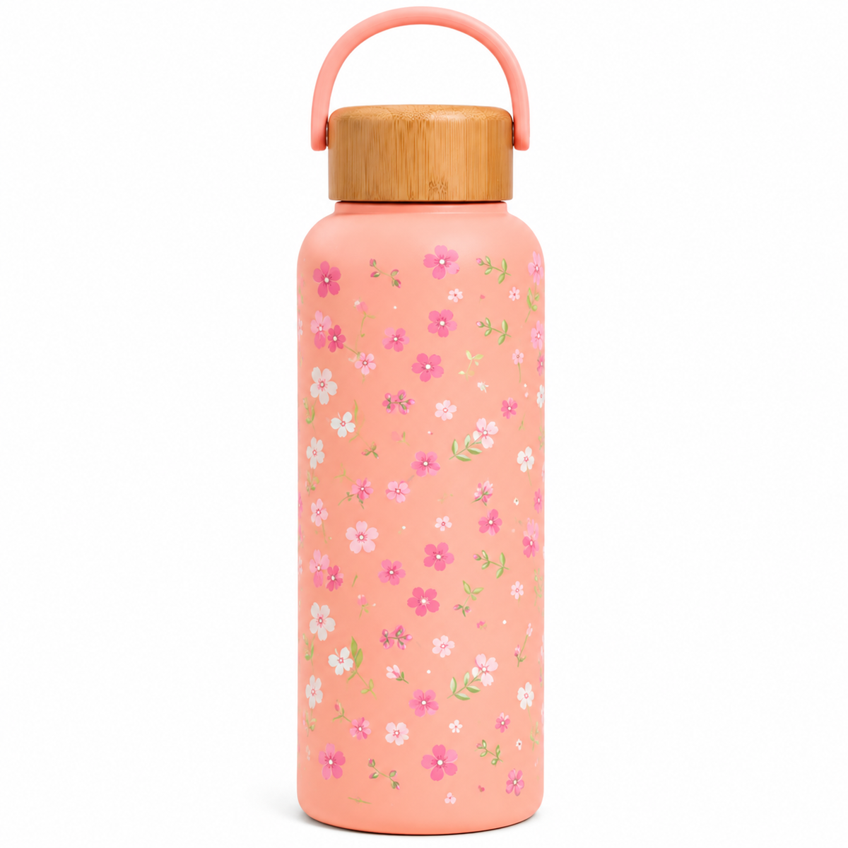 Floral Elegance Water Bottle – 680ml 🌸✨