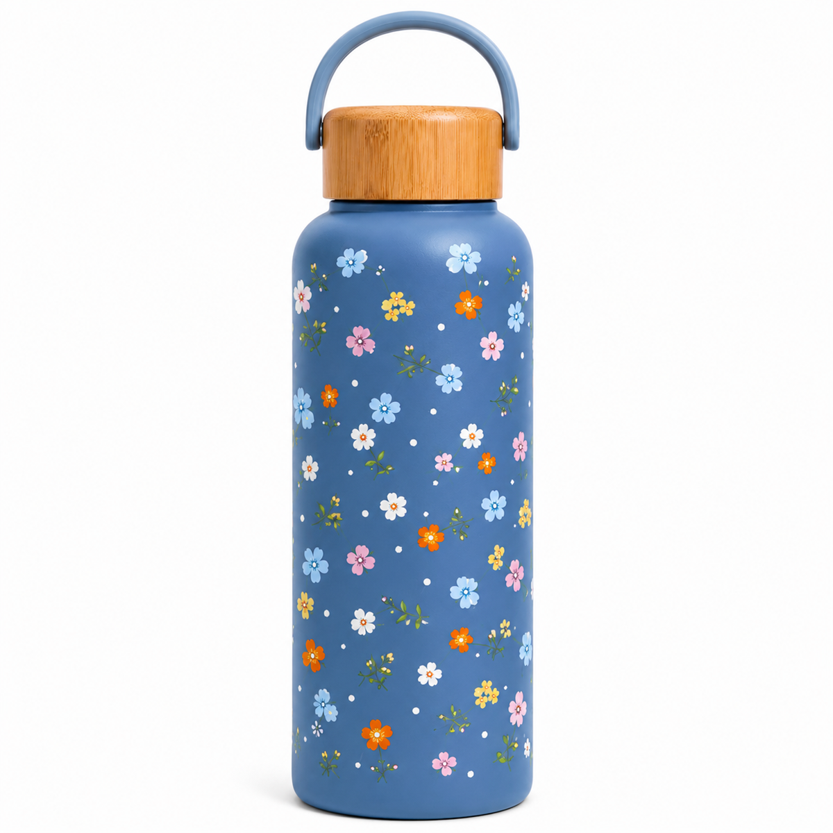 Floral Elegance Water Bottle – 680ml 🌸✨