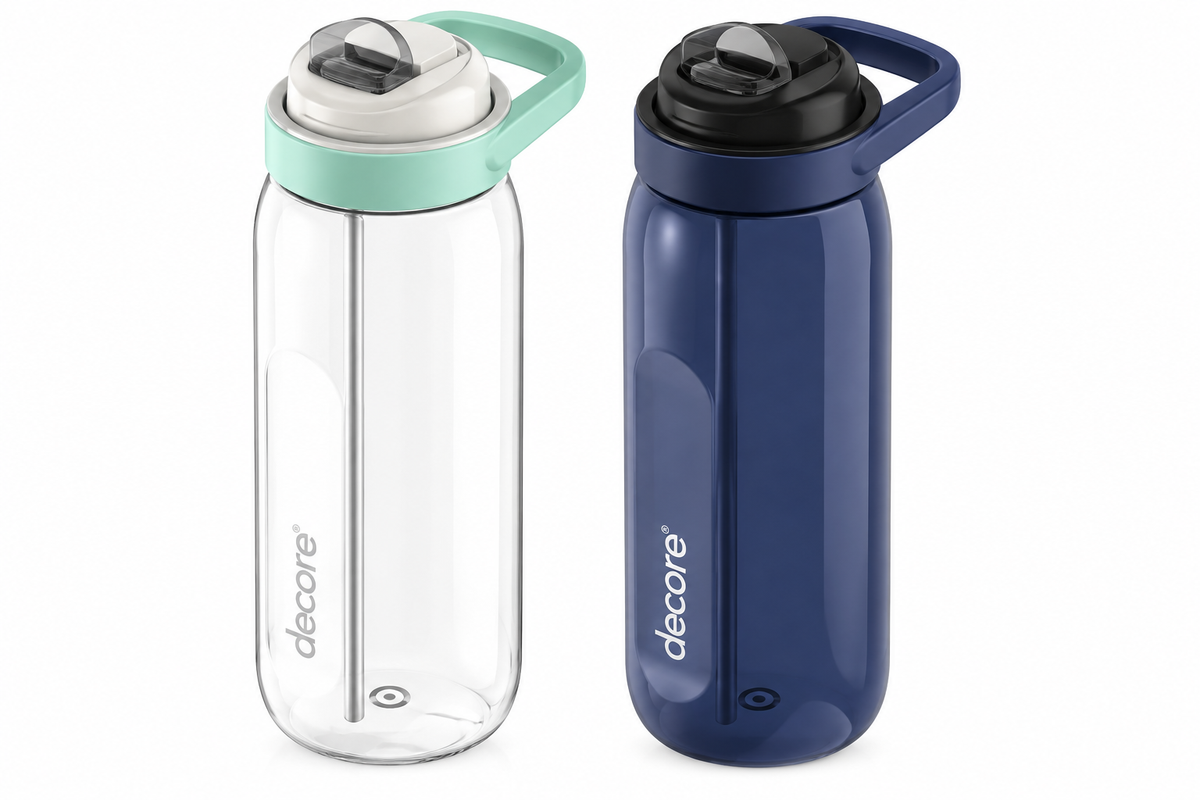 HydroFit™
Soft-Sip Tritan™ Bottle with Rigid Handle and Stainless Steel Straw, 750ml