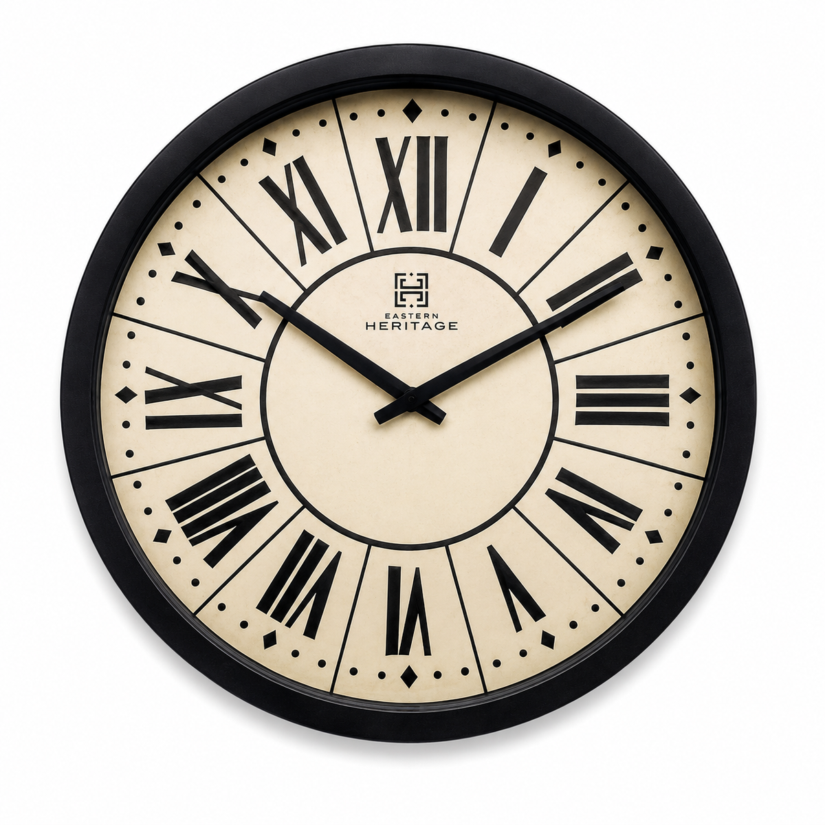 HERITAGE WALL CLOCK MOON TIME 20"