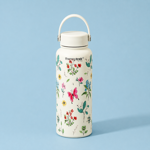 Thermotrek Botanic Floral Sports Bottle 950ml