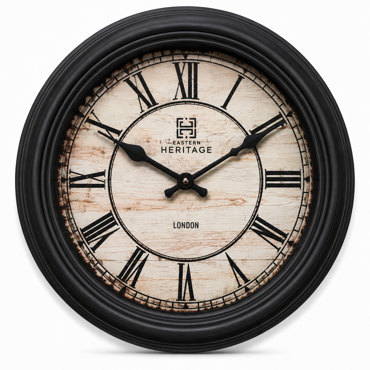 HERITAGE WALL CLOCK SQUAT 10.75"